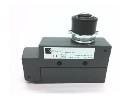 RADWELL Verified Substitute L324-SUB 1/2NPT, 15A, Enclosed, IP65, Limit Switch, Plunger, Sealed, Substitute for Honeywell L324