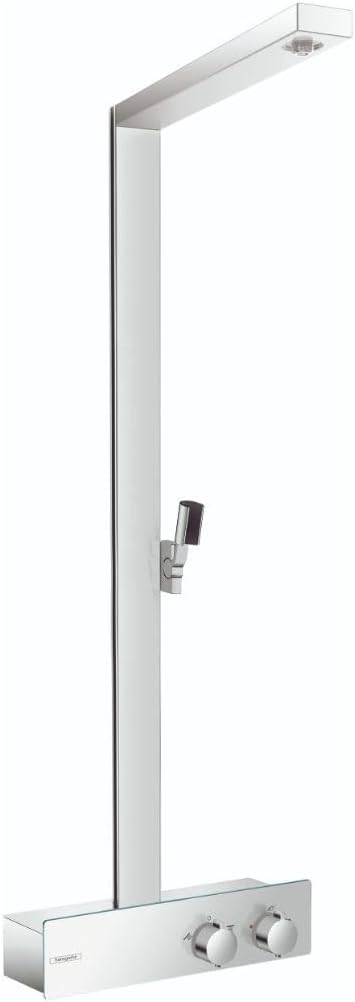 hansgrohe Raindance E Adjustable Easy ControlShowerpipe Shower Set in Chrome, 04732000