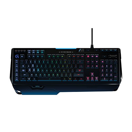 Logitech G910 Orion Spark RGB Mechanical Gaming Keyboard 9 Programmable Buttons, Dedicated Media Controls