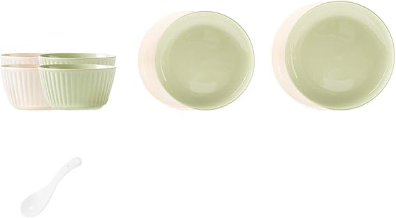 Porcelain Dinnerware Set, Dish Set, Tableware Set with Plates, Bowls, Spoons, Service for 4 6 8 10 12, Microwave Safe, Dishwasher Safe, Plates and Bowls, Spoons, Anti-Scald, Kitchen