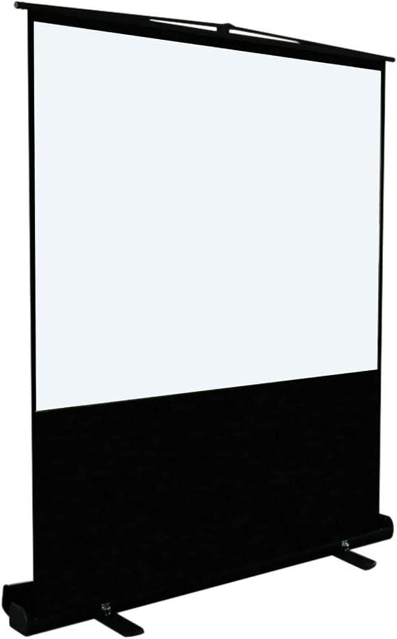 Codegen 145x82 cm Taşınabilir Portatif Pull Up Floor Screen Projeksiyon Perdesi