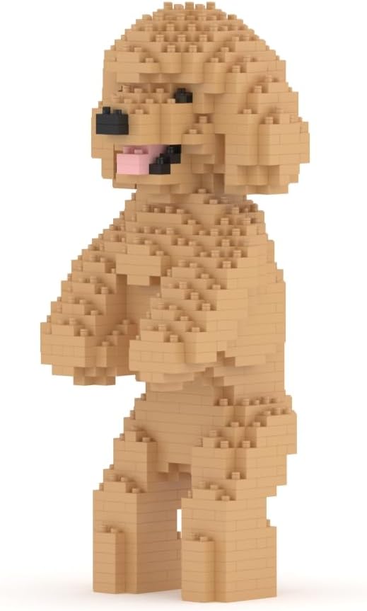 JEKCA Toy Poodle 04S-M03 | Dog Plastic Building Blocks | Age 14+