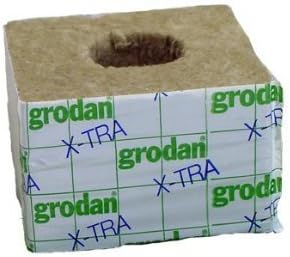 Rockwool Grow Cubes (DM 6 5) 6 Cube Sheet 4 in X 4 in X 2 5 in