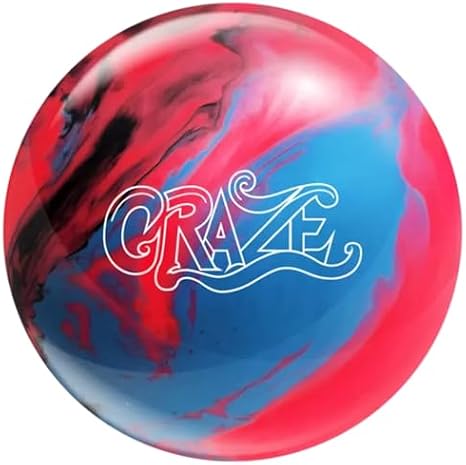 Great Call Athletics Swag Craze Pearl Bowling Ball, Undrilled Reactive Resin with Weight Options for League Bowling