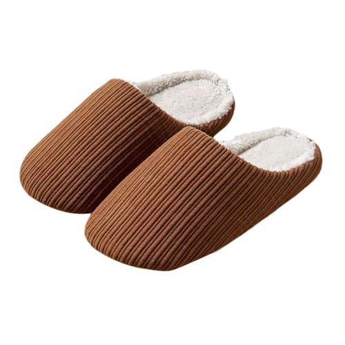 Women Men Comfort House Slippers Warm Home Shoes Anti-Skid Slippers Outdoor Indoor