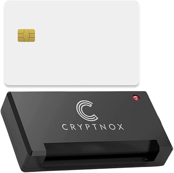 FIDO2 DESFire NFC Card + USB-A Smart Card Reader Bundle | Bundle pairs a FIDO2 MIFARE DESFire NFC smart card with a USB-A contact reader for 2FA, MFA, access and eID