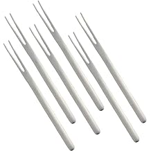 Nagao Tsubamesanjo Japanese Sweets Pick Fork, Set of 6, 4.7 inches (12 cm), 18-8 Stainless Steel, Made in Japan