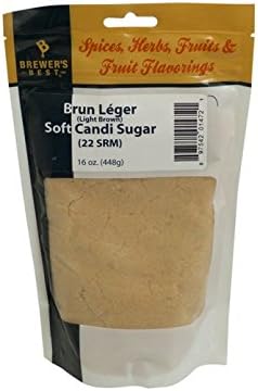 Brewmaster - AJ67 Adjunct - Soft Belgian Candi Sugar (Light Brown) (1 lb)