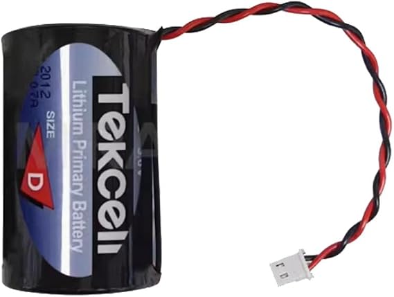 (1-Pack) SB-D02 with Plug 3.6V 19000MAH Size D Non-Rechargeable Lithium Battery with White Plug for Tekcell SB-D02