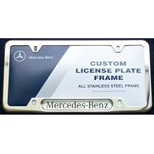 Mercedes-Benz Logo Frame Polished Stainless Steel