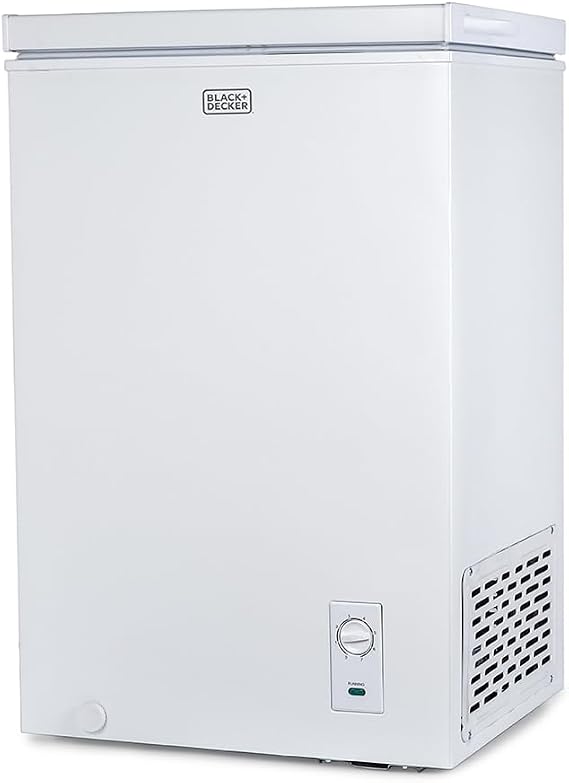 BLACK+DECKER 2.0 Cu. Ft. Compact Chest Freezer, BCFK206, White