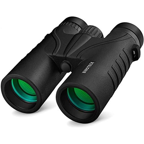 10x42 Binoculars for Adults - Professional HD Roof BAK4 Prism Lens Binoculars for Bird Watching, Hunting, Travel, Sports, Cruise, with Carrying Bag 1.1Lbs