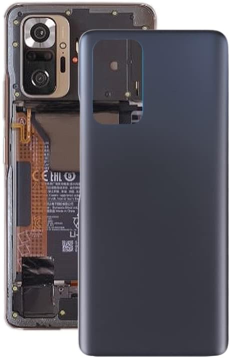 HONGYAN Glass Battery Back Cover for Xiaomi Redmi Note 10 Pro/Redmi Note 10 Pro Max/Redmi Note 10 Pro India