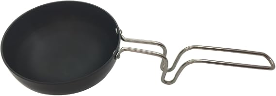 Tadka Pan Mini Fry Dal Chicken French Fries Spice heating Chowka Kadai Aluminium Vagariya for Wok Skillet Cooking Purpose Hotel Home Restaurant