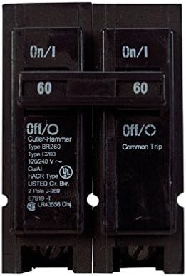 Eaton BR260 2" 60 Amp Double Pole Interchangeable Circuit Breaker3