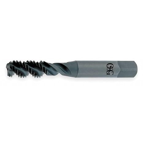 Spiral Flute Tap, Bottom, Bright, #10-32