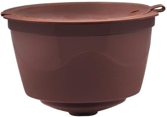Yeory Reusable Coffee Capsule Plastic Refillable Coffee Filter Baskets Capsules Compatible with Dolce Gusto Brewers, Refillable Capsule
