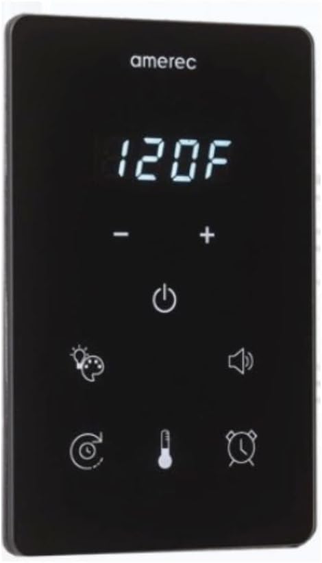 Amerec 9128-100 - K2 Touchscreen Control Only for AK Units, Black