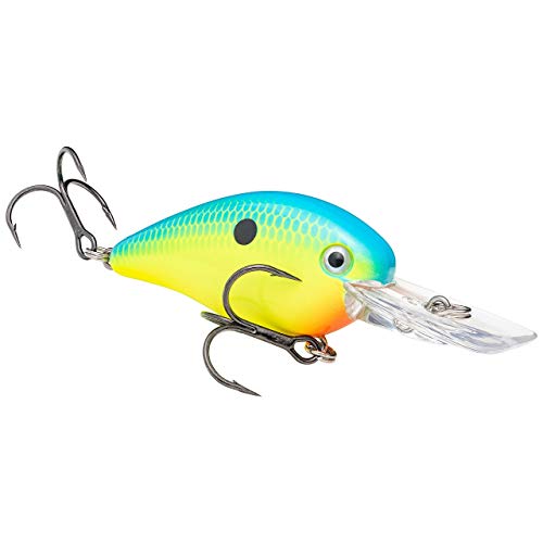 Strike King Red Eyed Shad - Hard Baits Lipless - 1 Piece - Red - Bass