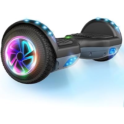 Scooter 6.5 Two-Wheel Scooters with Fashion LED Lights for Kids