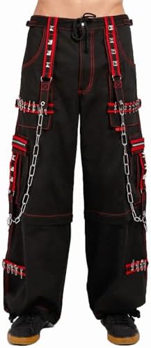 Tripp NYC Crazy Piper Pants [BlackRed] XXL