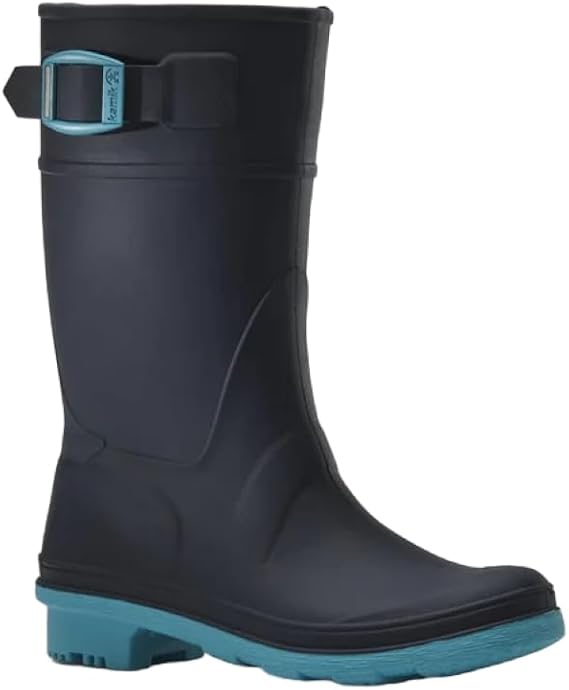 Kamik Kids Raindrops Waterproof Rain Boots