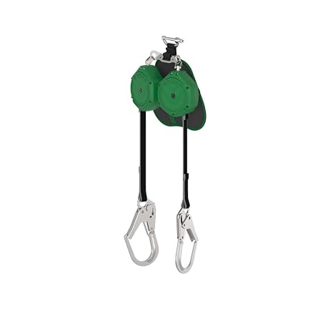 MSA VSLEW-032-PF-A V-Shock Edge, Leading Edge PFL, 10', Twin-Leg, 36CL Snaphook, Pin Connector (Top), Personal Fall Limiter, Preloaded RFID, ANSI Z359.14