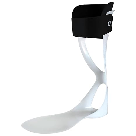 Ossur AFO Dynamic Carbon Fiber Foot Drop Brace | Lightweight Ankle Foot Orthosis for Drop Foot Support | Dorsiflexion Assistance | Low Profile Walking Brace for Men & Women (Small/Medium)