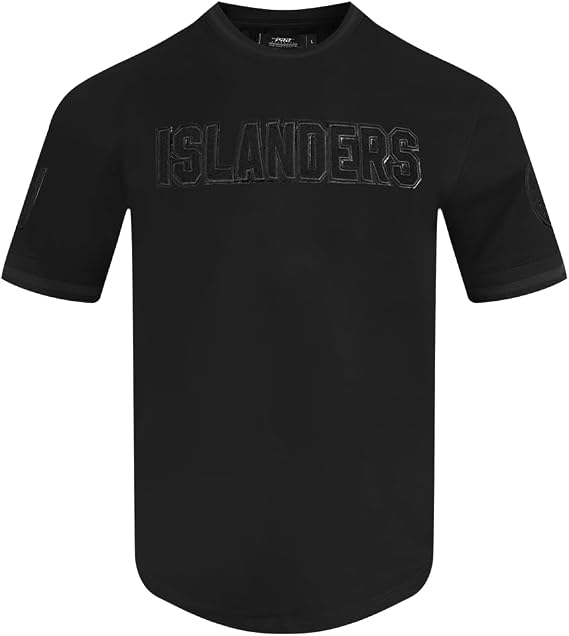 Mens NHL Classic Triple Black Short Sleeve Tee