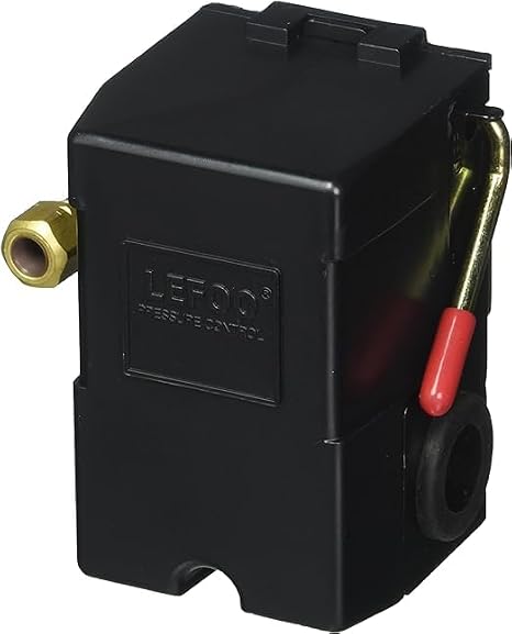 lefoo Quality Air Compressor Pressure Switch Control 95-125 PSI 1 Port w/Unloader