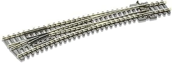 N Code 80 Insulfrog Dbl Curved Left-Hand Turnout