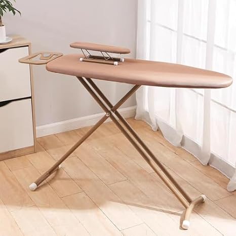 Ironing Board with Small Ironing Sleeves, Household Folding Ironing Rack, Multifunctional Vertical Ironing Board, Large Floor-Standing Ironing Board