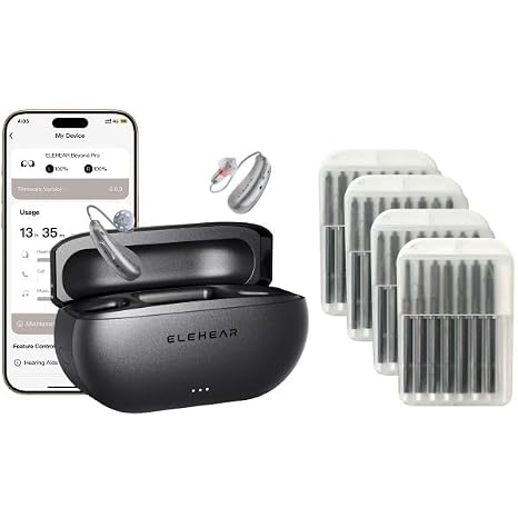 ELEHEAR-Beyond Pro Hearing Aids with Wax Guards