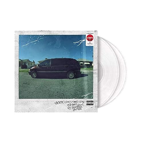 good kid, m.A.A.d city - Exclusive Limited Edition Clear 2XLP Vinyl [Condition-VG+NM]
