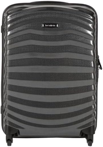 Samsonite Lite-Shock Hand Luggage, Black, S (55 cm-36 L), Hand Luggage