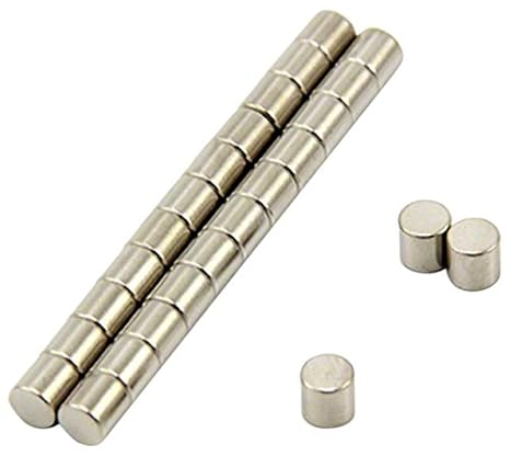3/19" Dia x 3/19" Thick N42SH Neodymium Magnet - 1.27lbs Pull (High Temp) (Pack of 250)