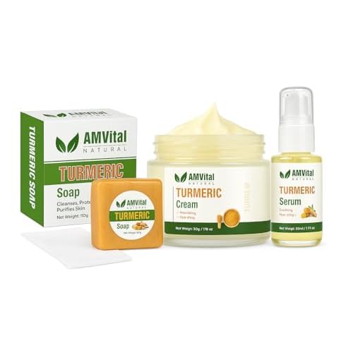 AMVital Soap 2-Pack, Face Cream & Serum Set