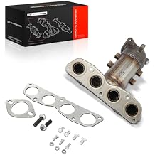 A-Premium Catalytic Converter Kit Direct-Fit Compatible with Hyundai Elantra 2011-2016, Elantra Coupe 2013, Elantra GT 2013 & Kia Forte 2013-2016, 1.8L 2.0L, EPA Compliant