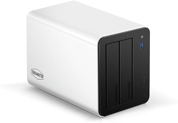 TERRAMASTER F2-425 Plus NAS 2-Bay Intel N150 4-Core CPU 8GB RAM (Diskless)
