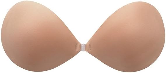 NuBra SE668 Seamless Underwire Adhesive Bra Cup E Strapless Bandless Tan