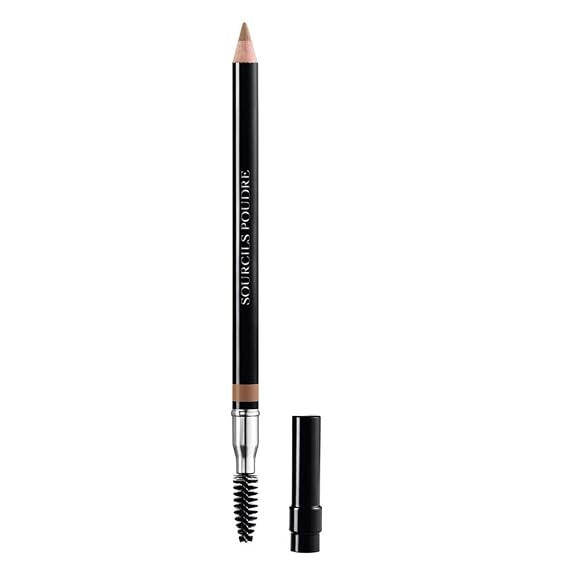 Dior Christian Dior Sourcils Poudre Powder Eyebrow Pencil with Brush and Sharpener, 653 Blonde, 0.04 Ounce