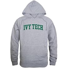 W Republic Ivy Tech Game Day Hoodie Sweatshirt - Heather Grey, Medium