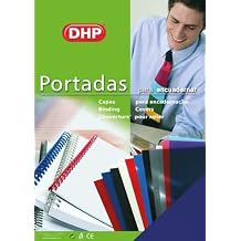 Pack of 100 PVC Binding Covers, Transparent, A4 Format, 0.18 mm Thick, Blue