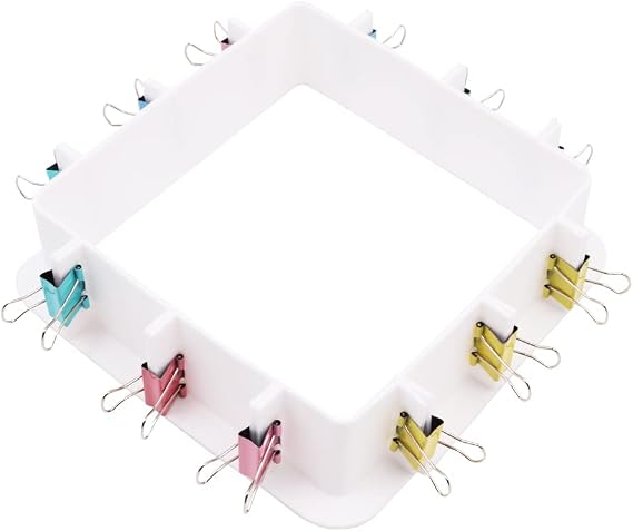 Adjustable Silicone Mold Housing with Clips DIY Mold Making Case Frame Mold Master