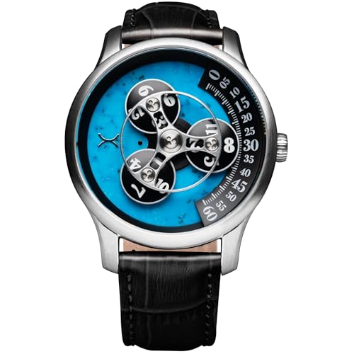 Xeric Triptych Automatic Wandering Hour Stone Edition Turquoise