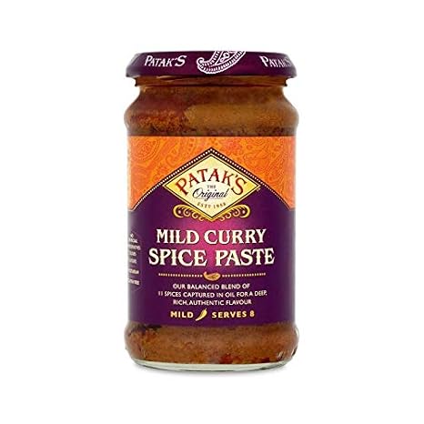 Pataks Paste Curry Mild, 10 Oz