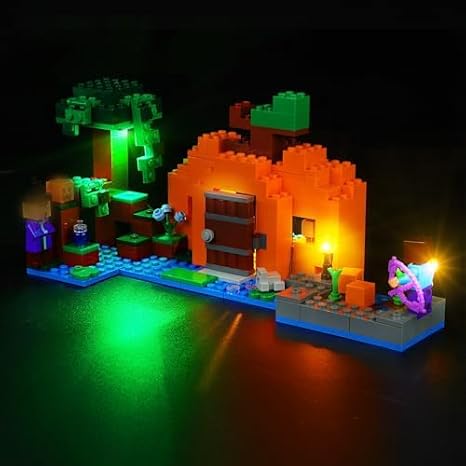LED Light Kit for Lego The Pumpkin Farm 21248 Building Set, Creative Lighting kit No Model Set, Lights Only