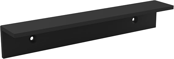 The Original Wall Cleat Heavy Duty Support Bracket Dishwashers Sink Support Bracket Securing Countertops. Invisible Wall Mounting Hardware for Secure, Flush Installations. (6 Inches) Aluminum