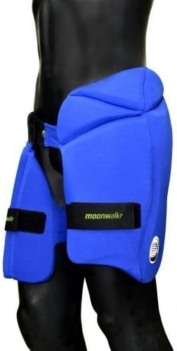 Moonwalkr Cricket Thigh Pads Set & Lower Body Protector (Left Hand, Mens)