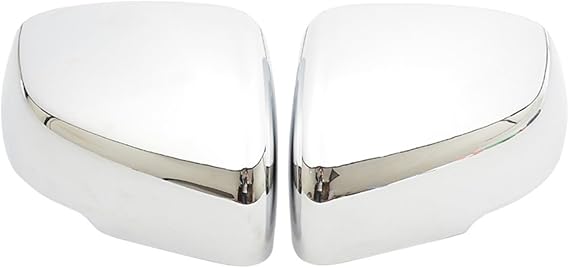 Rearview Mirror Cover For Haval For H6 For 3rd For Gen For GT 2021-2023 DHT-PHEV Car Exterior Covers ABS Carbon Rear View Side Mirror Rearview Shell Car Side Mirror Cover Caps (Color : Silver)